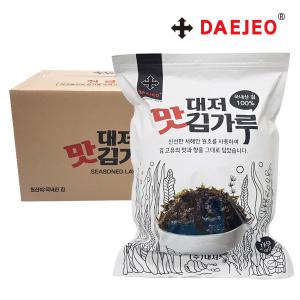 대저 맛 김가루 1kg X 4개 업소용 조미김 대용량  재래김