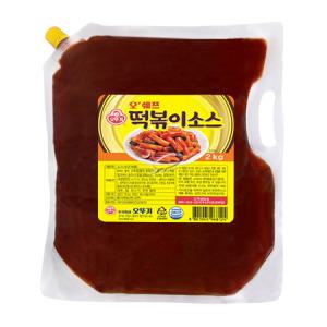 오뚜기 오쉐프 떡볶이소스 2kg/ 2개