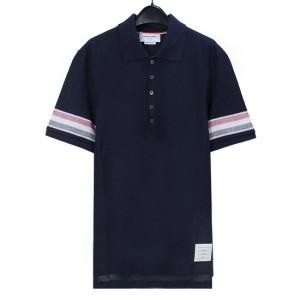 남성 텍스처 코튼 스트라이프 폴로 티셔츠 MJP169A J0046 415 NAVY [TBC999ny]