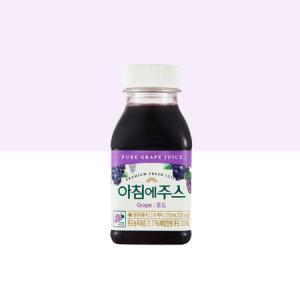 서울우유 아침에주스 포도 210ml x 24개