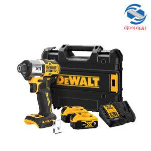 DEWALT 디월트정품 DCF845P2 20V MAX 충전 임팩 드라이버 5.0Ah 배터리 B:1 B:2 선택 3-Speed