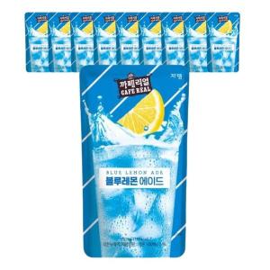 쟈뎅 까페리얼 블루레몬에이드 230ml 10개