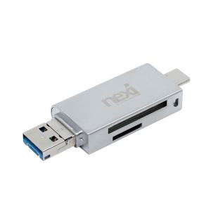 C타입 휴대용 USB3.0 멀티 마이크로 SD카드리더기 블랙박스 메모리 리더기 어댑터 스마트폰 핸드폰 젠더