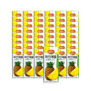 델몬트 파인애플 드링크 190ml x 48팩 학교 회사 행사 음료