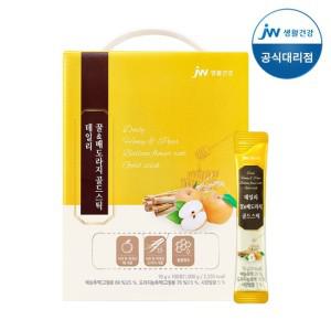 JW생활건강 데일리 꿀 배도라지 골드스틱 100포 1박스(10gX100포)