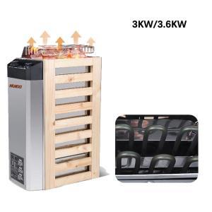 사우나 증기 발생기 가정용 난방로 내부 제어 외부 스토브 건식 장비 3KW 3.6KW 220V