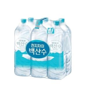 농심 백산수 무라벨 2L x 24병