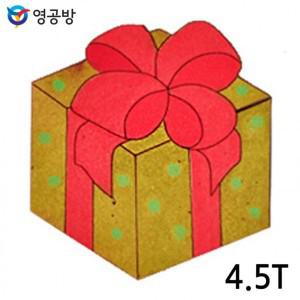 영공방 선물상자 4.5T WA-520 10개입 연결구멍 없음X 체험용 우드아트