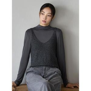 [런칭가 89000원]J BY 24FW 파베 캐시미어 뷔스티에