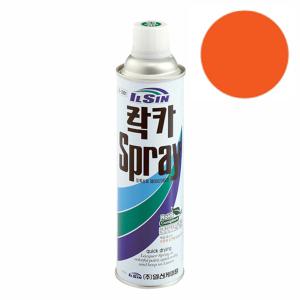 일신 락카 스프레이 420ml 주황색 1박스40개