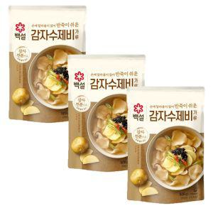 백설 감자수제비가루 500g x 3개 (원산지_상세설명에 표시)