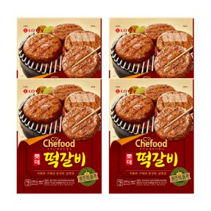 [본사직영] Chefood 롯데떡갈비 245gx4개