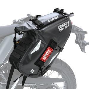 Greanthour Motocycle 새들백 방수 드라이 여행용 수하물 모토 사이드 숄더백 24L 대용량 안장 가방 오토바