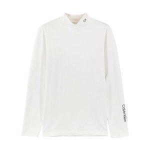 [Calvin Klein]캘빈클라인 골프 남성 하이넥 긴팔 티셔츠 2 폴라티 CA1TL140201 WHITE