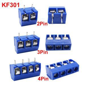 터미널블럭 KF3012P 5mm PCB 나사 터미널 블록 2 핀 3 와이어 커넥터 스트레이트 니들 블루 550 개