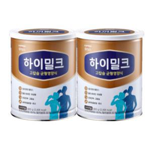 일동후디스 하이밀크 고칼슘 균형영양식 600g 2개