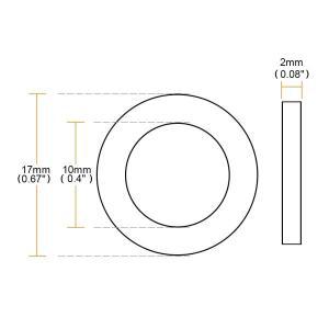 ID 고무 그로밋 플랫 고무 링 씰링 개스킷 배관 수도꼭지 와셔 도장 액세서리 O링 호스 개스킷 3mm30mm 20