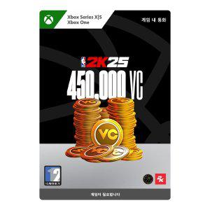 [마이크로소프트]Xbox Series XlS NBA 2K25 450000 VC 추가컨텐츠 Xbox Digital Code