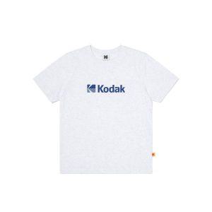 코닥 KODAK 빅로고 에어로쿨 레귤러핏 반팔티셔츠 M.GREY K4223ERS26MGR 277422