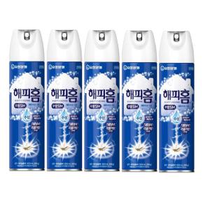 해피홈 에어로솔 무향 500ml x 10개 모기약 살충제 홈키파 에프킬라