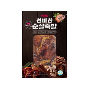 선비찬 무뼈순살족발 1봉+미니족 1봉 (새우젓3봉세트증/정)