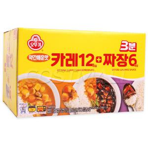 오뚜기 3분 카레12개 짜장 6개세트 코스트코