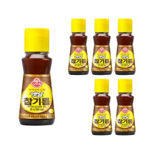 오뚜기 옛날 참기름 80ml 6개