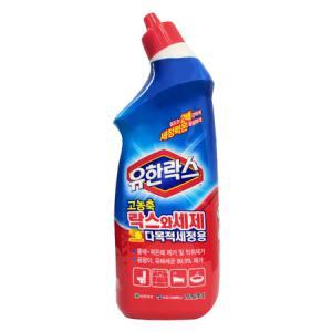 유한락스 고농축 락스와세제 다목적 세정용 시트러스향 785g