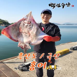 국산홍어 250g/500g/1kg 목포수산시장 백년수산