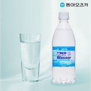 [동아오츠카][본사직영]라인바싸 탄산수 500ml 플레인 총 40입