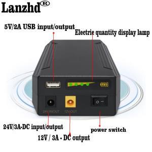 새로운 24V 12v 5V 18650 리튬 이온 배터리 팩, 7S1P DC 12V 24V 및 USB 5V 모바일 전원, 5521 5525 예비