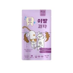 킴스패밀리 이빨과자 헤어볼 50g