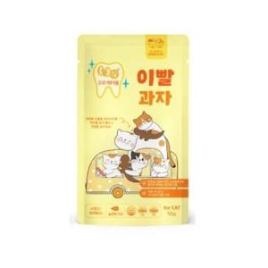 킴스패밀리 이빨과자 혼합 50g (요로+헤어볼)