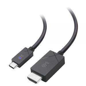 [마이크로소프트 서피스용 디자인] Cable Matters 48Gbps USB-C to HDMI 케이블 1.8m6피트 4K 120Hz 8K 60H