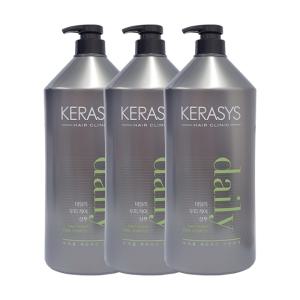 케라시스 두피 클리닉 샴푸 1500ml (대용량) x3