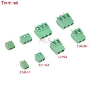 터미널블럭 10PCS KF120KF128 25438150508 피치 2P3P 스트레이트 핀 pcb 나사 고정 터미널 블록 커넥터 2PI