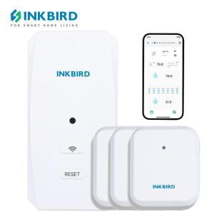 온습도계 개 무선 스마트 온도계 3 와이파이 습도계, 알림, 게이트웨이 온도 센서, 습도 경고 INKBIRD