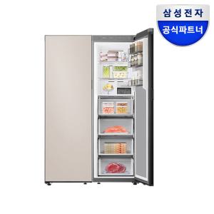 삼성전자 비스포크 2도어 세트 냉장고 RR40C7905AP+RZ34C7905AP 756L 키친핏