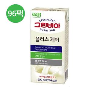 정식품 그린비아 플러스케어 200ml X 96팩 (4박스)