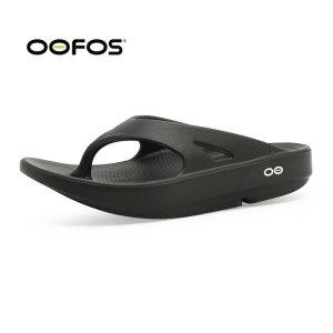 남여공용 오리지널 리커버리 쪼리 슬리퍼 플립플랍 블랙 (OORIGINAL-BLACK)(size23