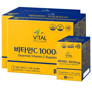 종근당 바이탈프로그램 비타민C 1,000mg x400정 고함량 비타민C 영양제 항산화 필수영양제