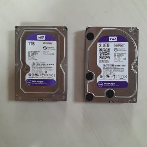 중고하드 SATA HDD 1TB 2TB 3.5인치 WD 웬디 PUPLE