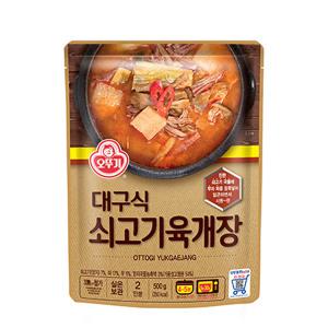 오뚜기 대구식 쇠고기 육개장 500g