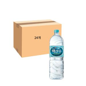 농심 백두산 백산수 유/무라벨 2L x 24개