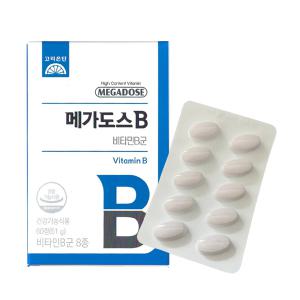 고려은단 메가도스B 비타민B군 850mg x 60정 /JJ몰