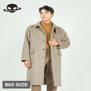 [컴스페이스]울 블렌드 발마칸 코트 베이지 [ 빅사이즈 M-5XL ]