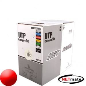 랜 케이블 랜선 인터넷선 단선레드 NM CAT.5E UTP305m