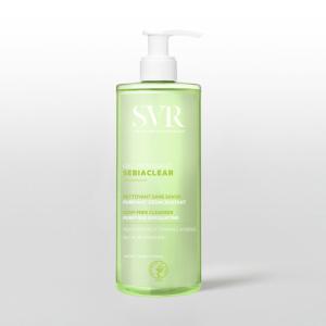 SVR 세비아클리어 젤 무쌍 클렌저 400ML 클렌징젤 프랑스화장품 지성 및 트러블성 피부를 위한 수분 젤 클렌저