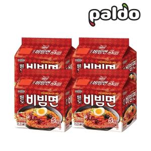 [팔도]비빔면 매운맛(5개입 번들) x 4개(총 20개)