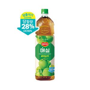 델몬트 매실 로어슈거 1.5L 12펫